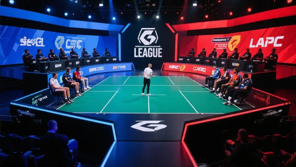 CSGO职业联赛直播画面